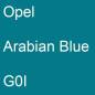 Preview: Opel, Arabian Blue, G0I.